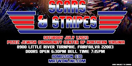 Live Pro Wrestling MATW presents, SCARS AND STRIPES coming to Fairfax, VA!