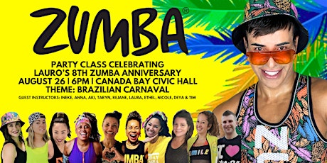 Zumba Party Class (Theme: Brazilian Carnaval) primary image