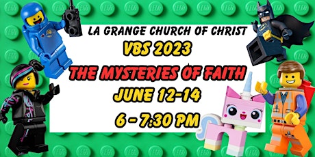 The Mysteries of Faith: VBS 2023