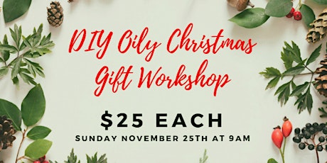 DIY Oily Christmas Gift Workshop primary image