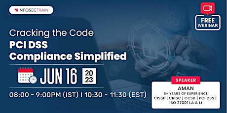 Free Webinar for Cracking the Code: PCI DSS Compliance Simplified