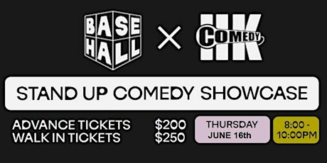 Standup Comedy Showcase @ BaseHall 2