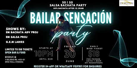 Bailar Sensación Latin Party