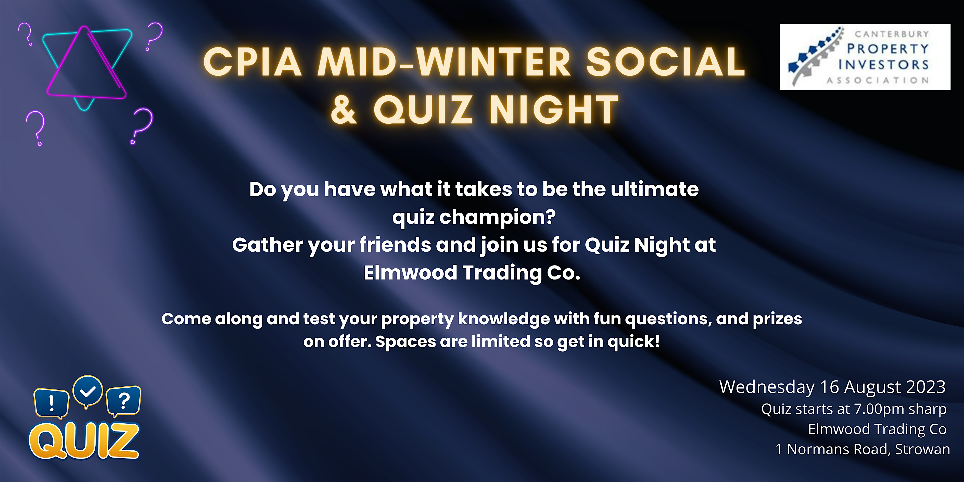 CPIA Mid-Winter Social & Quiz Night