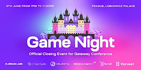Game Night - Official Closing Event for Gateway Conference