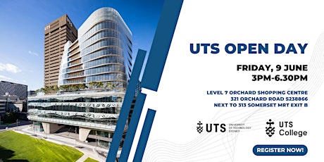 UTS Open Day (Friday, 9 June)