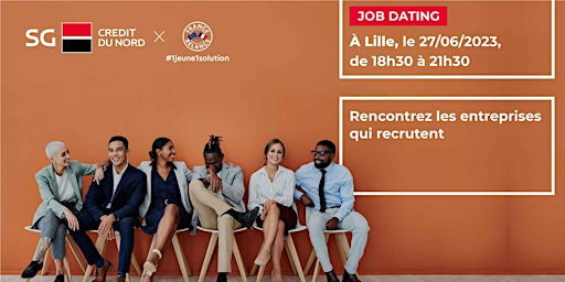 Image principale de Job Dating à Lille : décrochez un emploi !