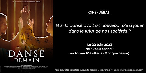 Image principale de Ciné-débat DANSE DEMAIN