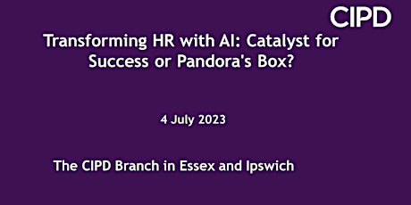 Transforming HR with AI: Catalyst for Success or Pandora's Box? primary image