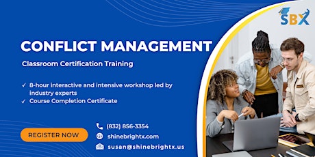 Conflict Management Classroom Certification Training in Salem, OR