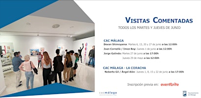 Visitas Comentadas Junio - CAC Málaga