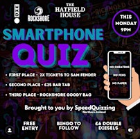 SMARTPHONE QUIZ & BINGO!!! WIN BELSONIC TICKETS!!! WITH FREE ENTRY!!! primary image