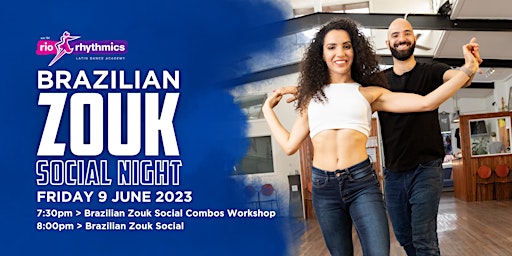 Friday Night Brazilian Zouk  Social Night // with Brazilian Zouk Workshop primary image