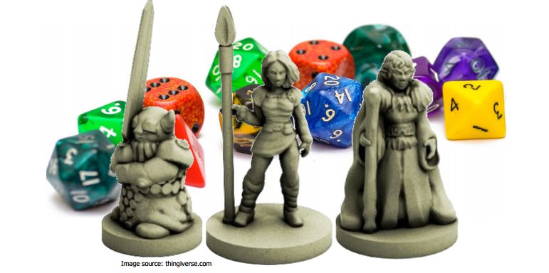 dungeons dragons 3d printing