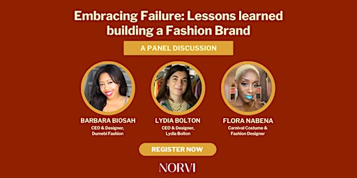 From Failure to Fashion: Lessons Learned Building a Brand primary image