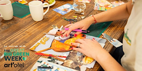 Recycled Paper Collage Workshop (Battersea)