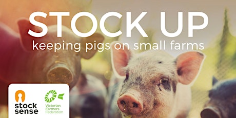 STOCK UP: keeping pigs on small farms (webinar) primary image