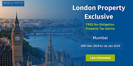 London Property Exclusive: FREE no-obligation Property Investment Session in Mumbai primary image