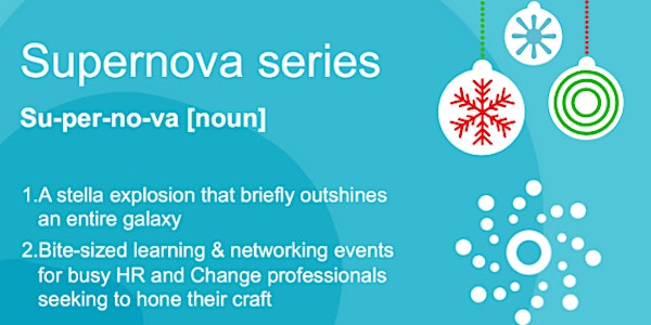 The Supernova Series: Making People Experience Matter