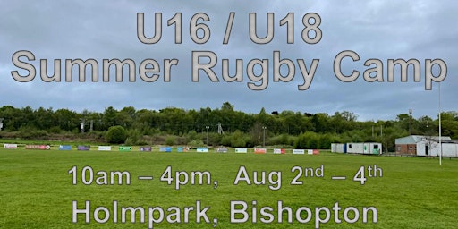 Summer Rugby Camp - Boys  U16 & U18 primary image