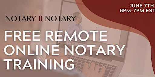 Remote Online Notary 101 primary image