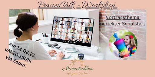 FrauenTalk 14.08. + Perfekter Schulstart primary image