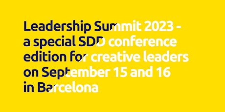 SDD Leadership Summit 2023
