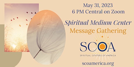 Spiritual Medium Center Message Night