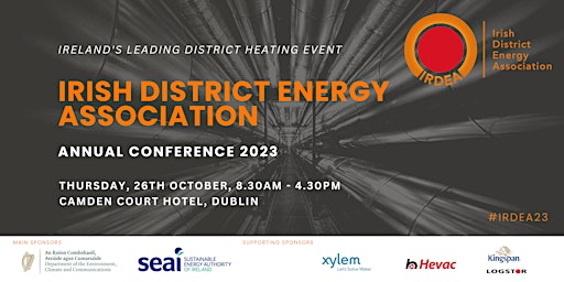 Irish District Energy Association Annual Conference 2023 primary image