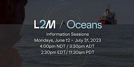 Immagine principale di Lab2Market Oceans \ Validate Information Session 