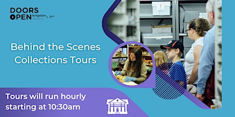 Doors Open Kingston: Behind the Scenes Collections Tour