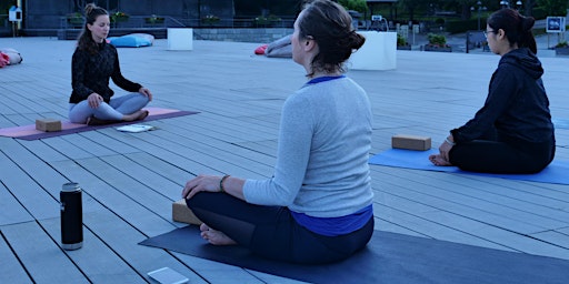 Image principale de Cours gratuit du yoga pour débutants (Hatha yoga) avec Yusti Yoga