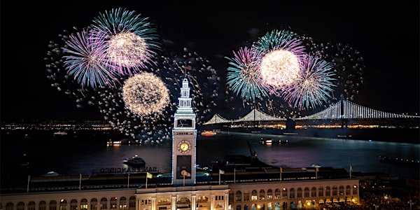 NYE 2019 - LIVE FIREWORKS ON THE EMBARCADERO - OPEN BAR