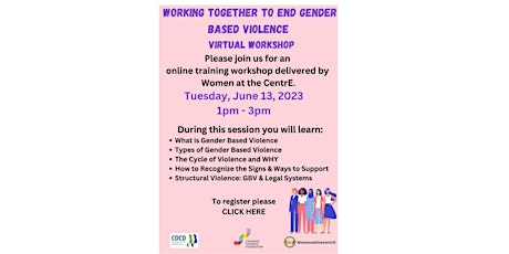 Working together to end Gender -Based Violence