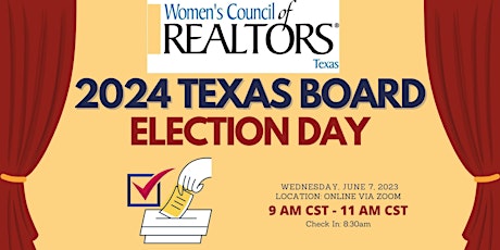 2024 State Board Election Day (Virtual Event)