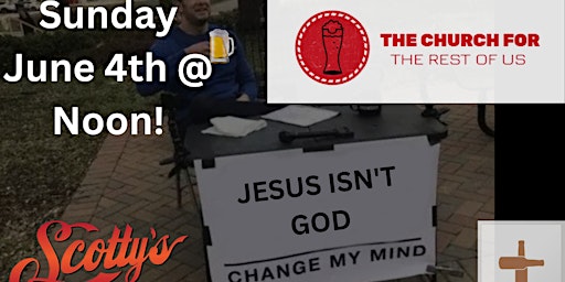 Jesus isn't God - Change My Mind