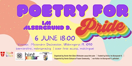 Poetry for Pride in Alsergrund 2023 |Poetik für Pride in Alsergrund 2023