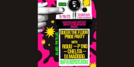 Queer The Floor Pride Party @ Deep Cuts