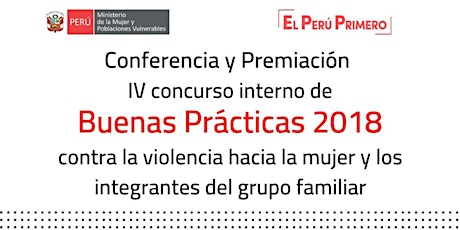 Imagen principal de Conferencia y Premiación del IV Concurso Interno de Buenas Prácticas contra la VCM y grupo familiar
