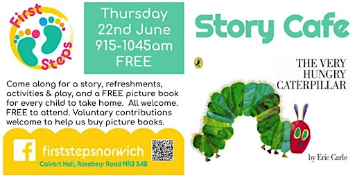 First Steps does Story Cafe - The Very Hungry Caterpillar primary image