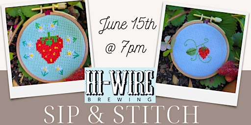 Sip&Stitch Hi-Wire Brewing