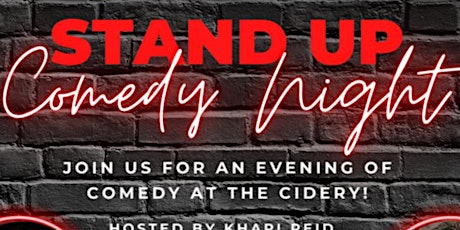 Comedy Night at The Cidery in Cary