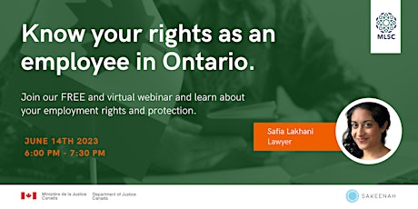 Know Your Rights As An Employee in Ontario