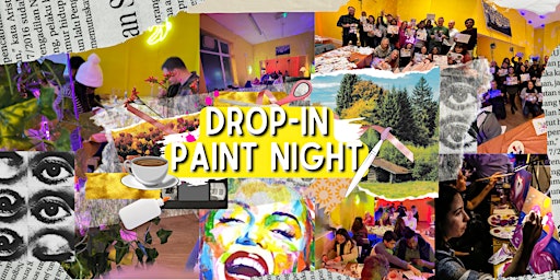 Imagem principal do evento Drop-In Paint Night, Dublin City Center (incl. Tea & Coffee)