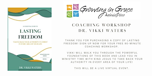 Lasting Freedom Coaching Workshop primary image