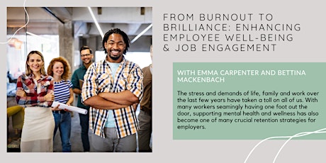 From Burnout to Brilliance: Enhancing Employee Well-being & Job engagement