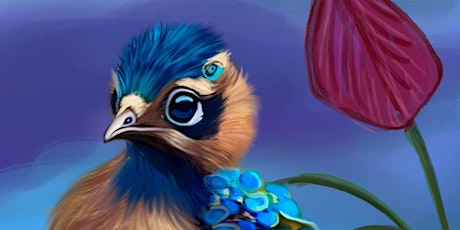 Baby Peacock Paint night at Retro in Camrose