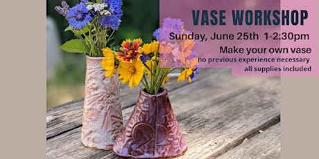 Vase Making Workshop