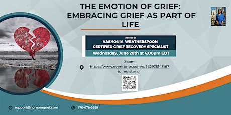 The Journey to Grief Recovery Online Talk (Monthly Grief Topics)