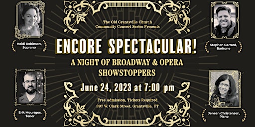 FREE Concert - Encore Spectacular! A Night of Broadway & Opera Showstoppers primary image